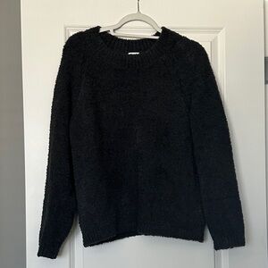 Cozy Dark Gray Sweater Top
